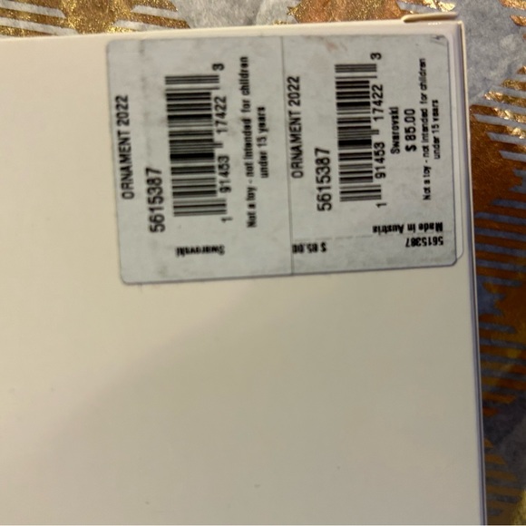 Swarovski Annual Limited Edition Ornaments 2022/ 2023 - Picture 9 of 9